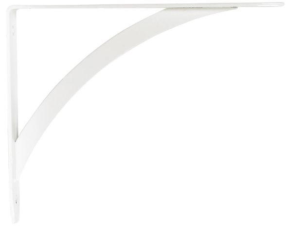 SHELF BRACKET7"ELEG WHT