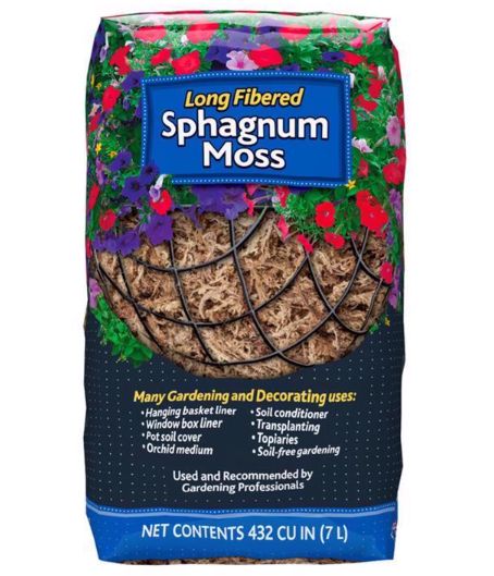 SPHAGNUM MOSS 432CU IN