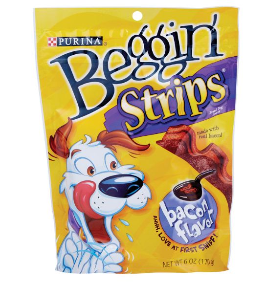 Purina Beggin Strips Bacon Treats For Dog 6 oz 1 pk
