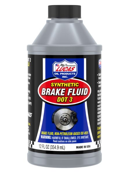 Lucas Oil Products DOT 3 Brake Fluid 12 oz Lucas Oil Products DOT 3 Brake Fluid 12 oz