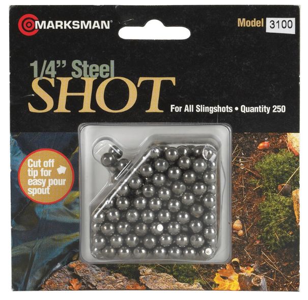 Marksman 1/4 in. Slingshot Ammunition Marksman 1/4 in. Slingshot Ammunition