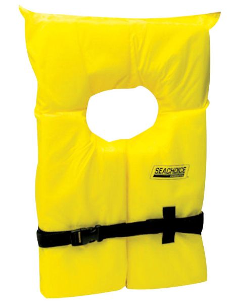 Seachoice XL Size Yellow Life Jacket Seachoice XL Size Yellow Life Jacket