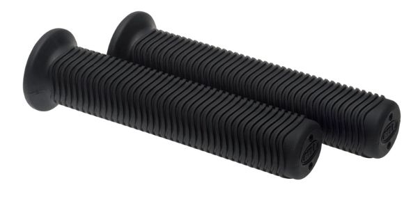 Bell Sports Pump 350 Rubber Bike Grips Black Bell Sports Pump 350 Rubber Bike Grips Black