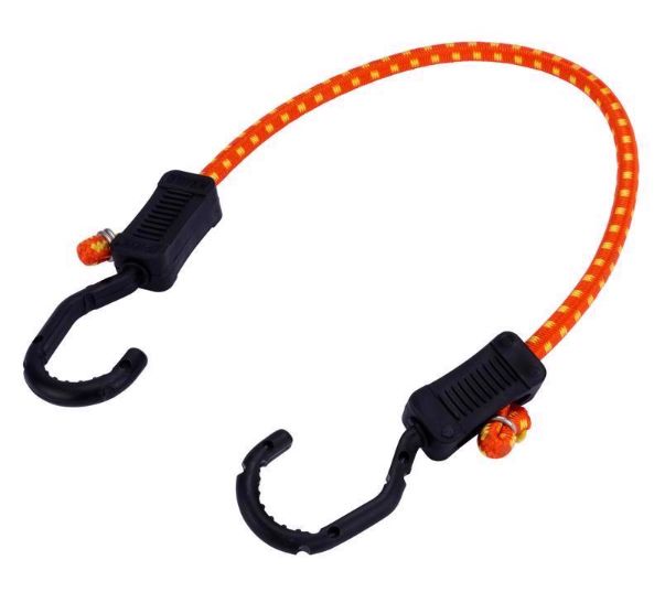 Keeper Zip Cord Multicolored Bungee Cord 20 in. L X 0.315 in. 1 pk