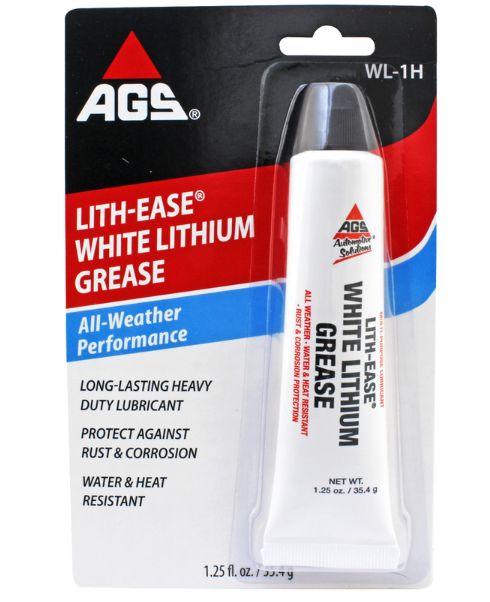 AGS Lith-Ease White Lithium Grease 1.25 oz