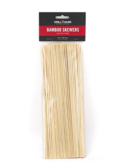 Grill Mark Bamboo Skewer 10 in. L 100 ct