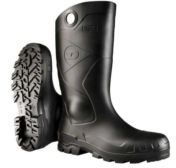 Dunlop Chesapeake Men's Waterproof Boots 9 US Black 1 pair