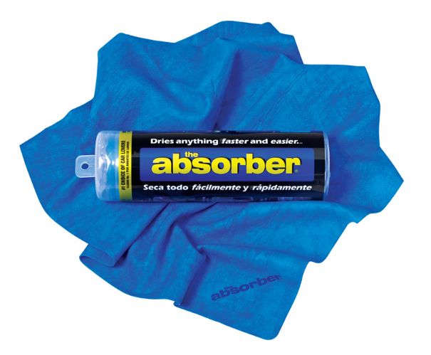 The Absorber 27 in. L X 17 in. W Synthetic Chamois 1 pk
