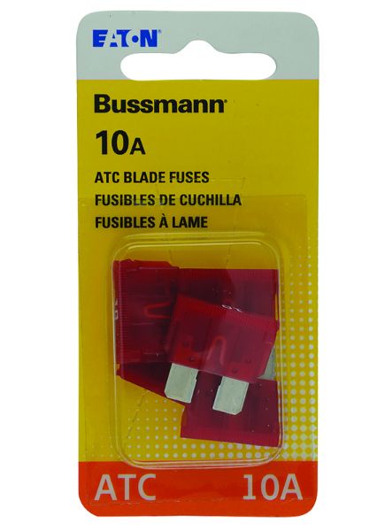 Bussmann 10 amps ATC Red Blade Fuse 5 pk Bussmann 10 amps ATC Red Blade Fuse 5 pk