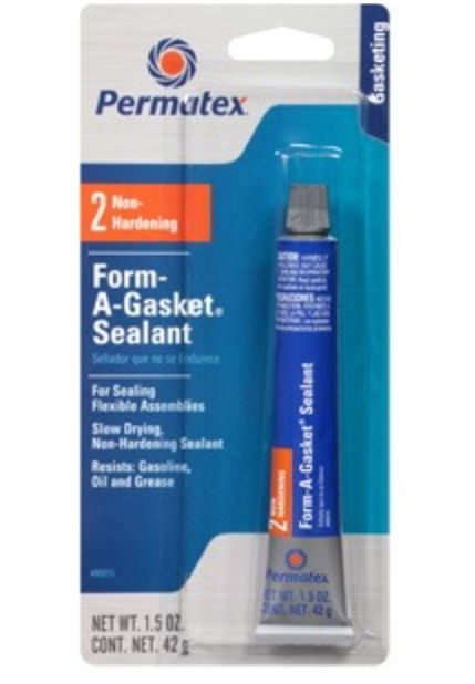 Permatex Form-A-Gasket Type-2 High Temperature Gasket Sealant 1.5 oz 1 pk