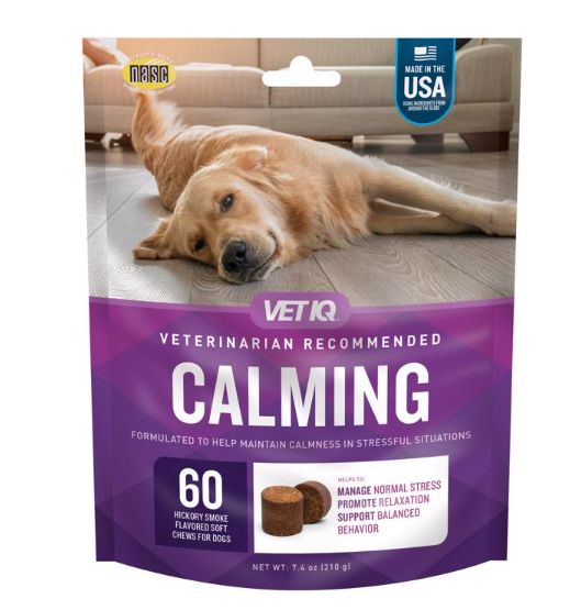 VetIQ Dog Calming Supplement 60 pc