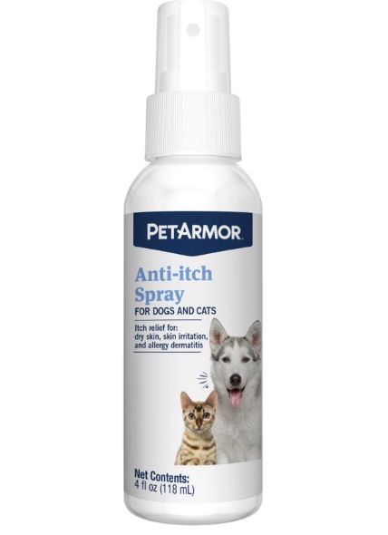 PetArmor Cat/Dog Anti-Itch Spray 4 oz
