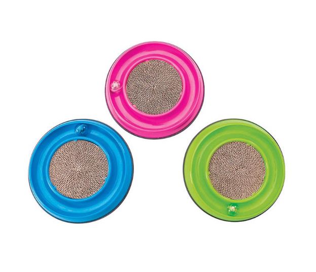 Spot Rockin' Plastic Assorted Cat Scratcher 1 pk