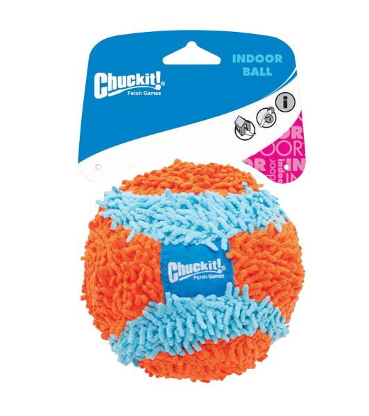 Chuckit! Bounceflex Blue/Orange Fabric Dog Toy Medium 1 pk
