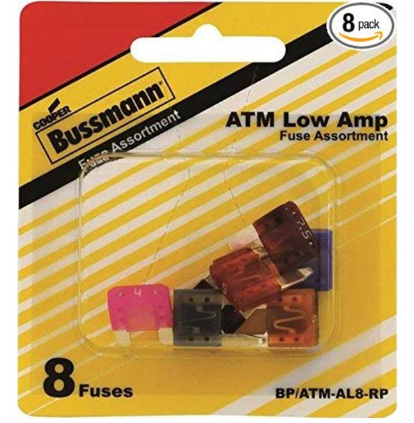 Bussmann ATM Assorted Blade Fuse 8 pk Bussmann ATM Assorted Blade Fuse 8 pk