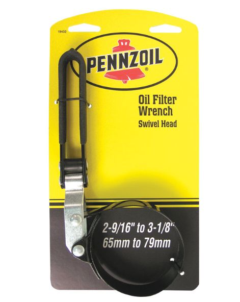 Pennzoil Strap Oil Filter Wrench 3-1/8 in.