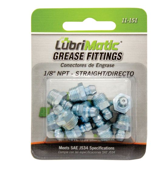 LubriMatic Straight Grease Fittings 1 pk