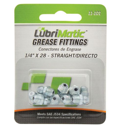 LubriMatic Straight Grease Fittings 10 pk