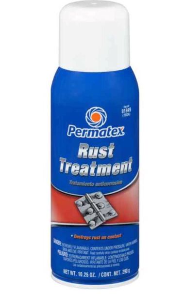 Permatex Outdoor Black Polymer Rust Treatment 10.25 oz Permatex Outdoor Black Polymer Rust Treatment 10.25 oz