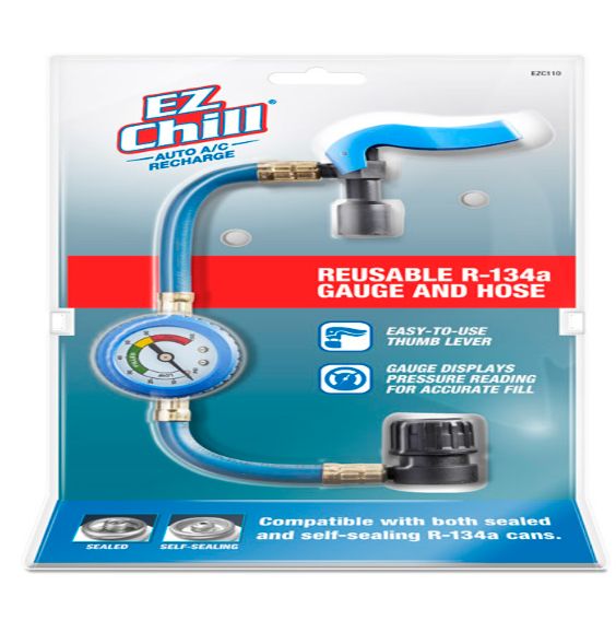 EZ Chill 1 pc AC Gauge and Hose