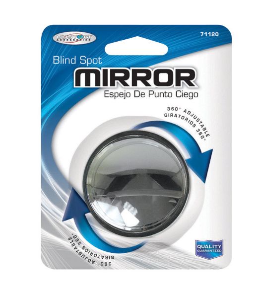 Custom Accessories Black Blind Spot Mirror 1 pk