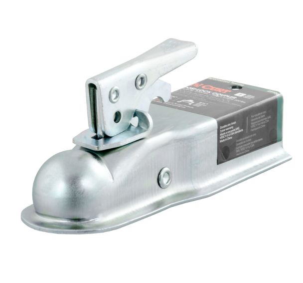 CURT 2000 lb. cap. 2-1/2 in. 1.88 in. Straight-Tongue Coupler CURT 2000 lb. cap. 2-1/2 in. 1.88 in. Straight-Tongue Coupler