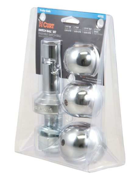 CURT 8000 lb. cap. 2-5/16 Hitch Ball Set CURT 8000 lb. cap. 2-5/16 Hitch Ball Set