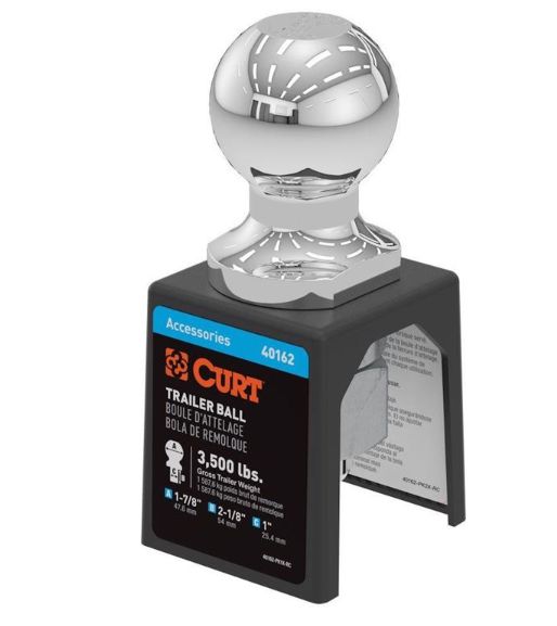 CURT 3500 lb. cap. 1-7/8 in. Hitch Ball CURT 3500 lb. cap. 1-7/8 in. Hitch Ball