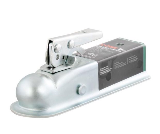 CURT 3500 lb. cap. 2 in. Straight-Tongue Coupler CURT 3500 lb. cap. 2 in. Straight-Tongue Coupler