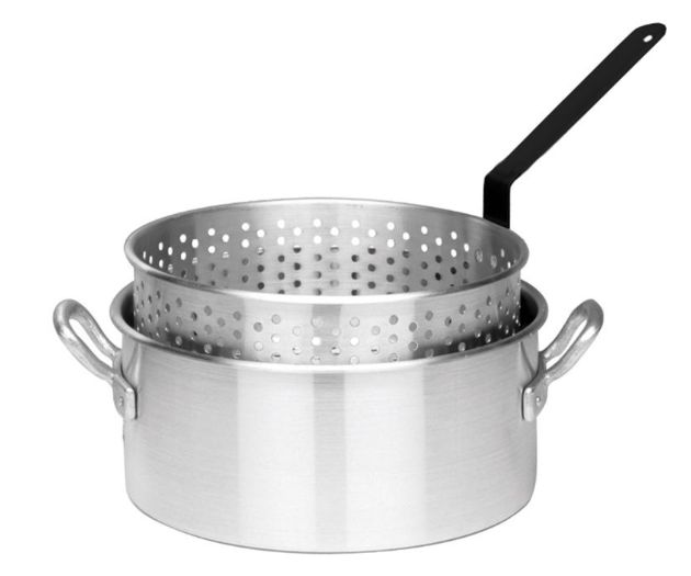 Bayou Classic Aluminum Deep Fryer Pot 10 qt 5.38 in. L X 12 in. W 1 pk