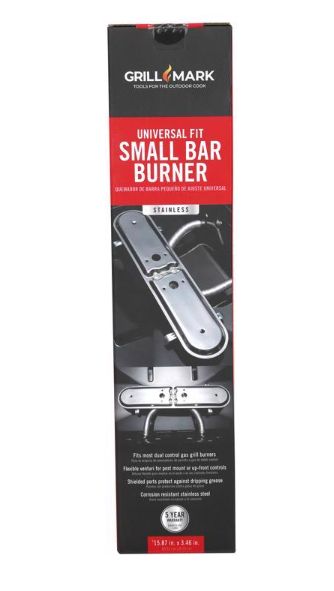 Grill Mark Stainless Steel Grill Burner 15.87 in. L For Universal