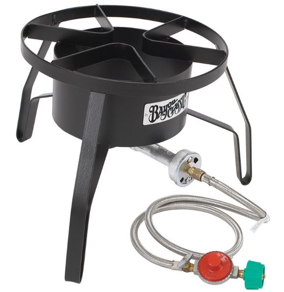 Bayou Classic 59000 BTU Welded Steel Frame Outdoor Cooker 62 qt Bayou Classic 59000 BTU Welded Steel Frame Outdoor Cooker 62 qt