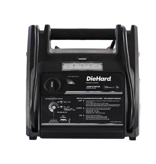 DieHard Automatic 12 V 750 amps Battery Jump Starter