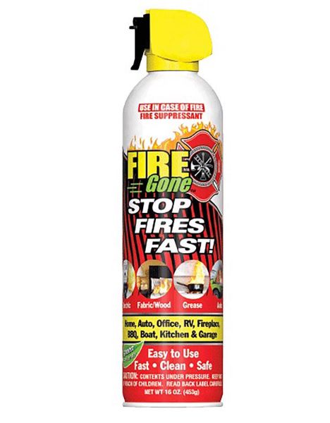 Fire Gone 16 oz Fire Suppressor for Household Fire Gone 16 oz Fire Suppressor for Household