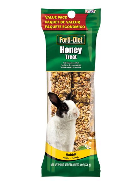 Kaytee Forti-Diet Honey Treats for Rabbits 8 oz 4 pk