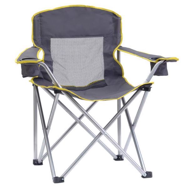 QuikChair Gray Big Gy Folding Quad Chair