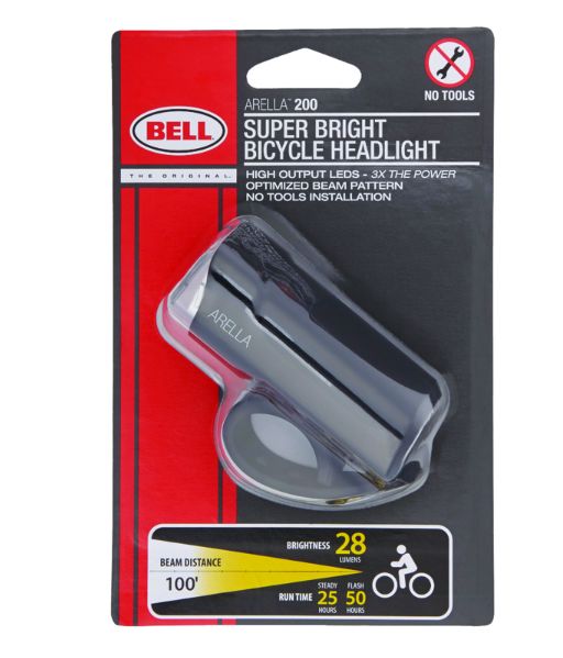 Bell Sports Arella 200 Composite Bike Lights Black