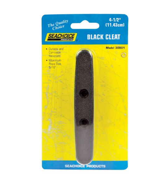 Seachoice Plastic 4-1/2 in. L X 6.8 in. W Cleat 1 pk Seachoice Plastic 4-1/2 in. L X 6.8 in. W Cleat 1 pk