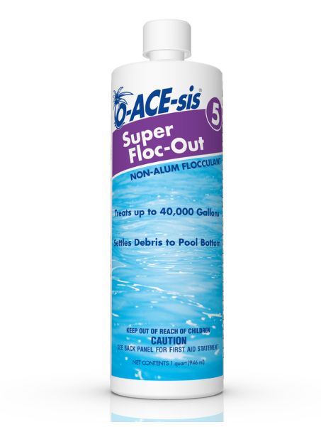 O-ACE-sis Super Floc Out Liquid Debris Settler 1 qt O-ACE-sis Super Floc Out Liquid Debris Settler 1 qt