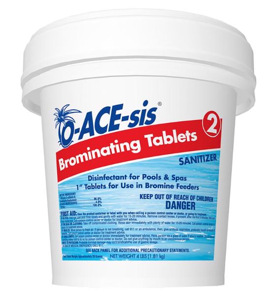O-ACE-sis Tablet Brominating Chemicals 4 lb