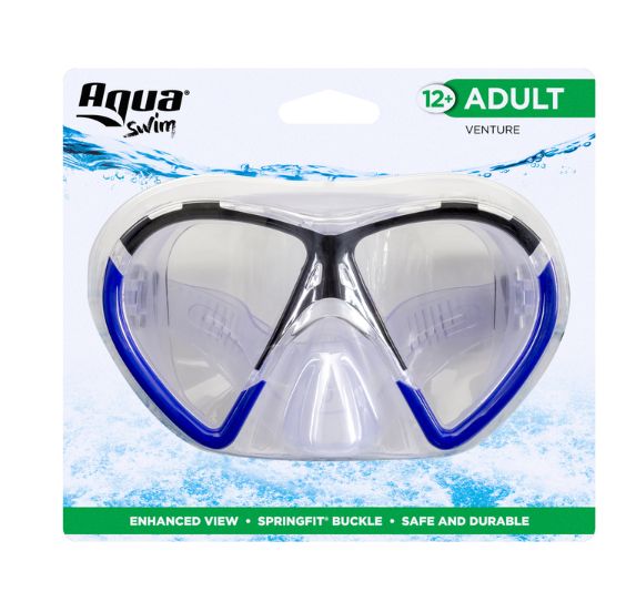 Aqua Swim Assorted Adult Mask Aqua Swim Assorted Adult Mask