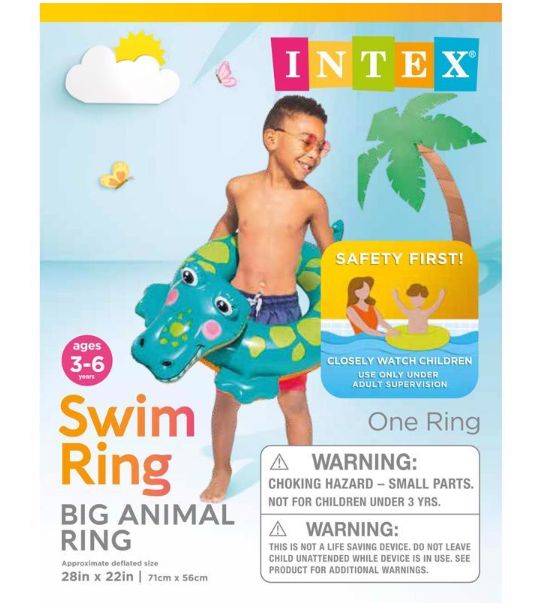 Intex Multicolored Vinyl Inflatable Llama/Unicorn/Crocodile Pool Float Intex Multicolored Vinyl Inflatable Llama/Unicorn/Crocodile Pool Float