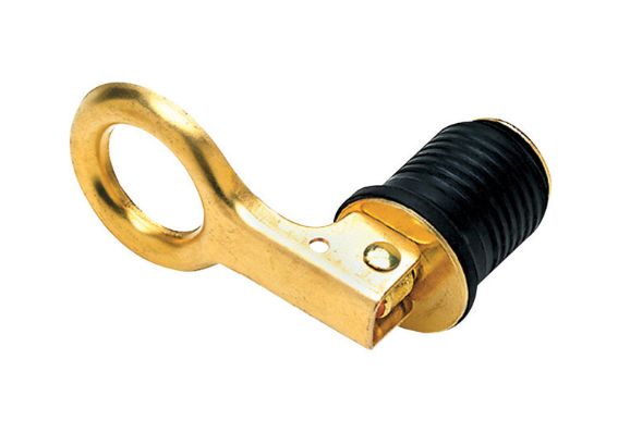 Seachoice Brass 1-1/4 in. W Drain Plug 1 pk