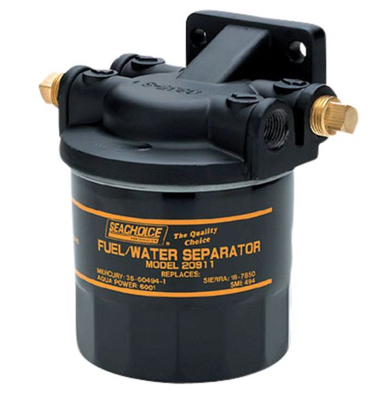 Seachoice Brass Universal Fuel/Water Separator Kit 1 pk