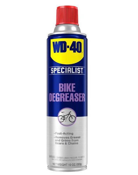 WD-40 Bike Chain Cleaner and Degreaser 10 oz Spray WD-40 Bike Chain Cleaner and Degreaser 10 oz Spray