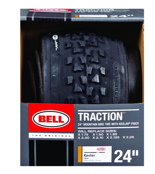 Bell Sports Kevlar 24 in. Rubber Bicycle Tire 1 pk