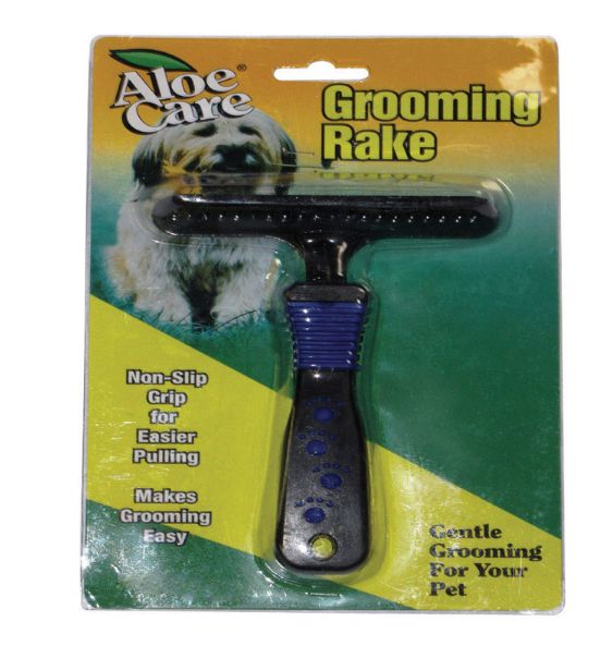 Aloe Care Black Dog Grooming Rake 1 pk Aloe Care Black Dog Grooming Rake 1 pk