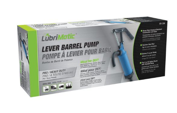 LubriMatic Manual Lever Barrel Pump LubriMatic Manual Lever Barrel Pump