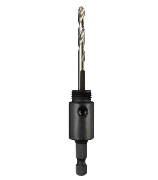 Milwaukee Hardened Steel Basic 1-5/8 in. L X 3/8 in. D Hole Saw Arbor