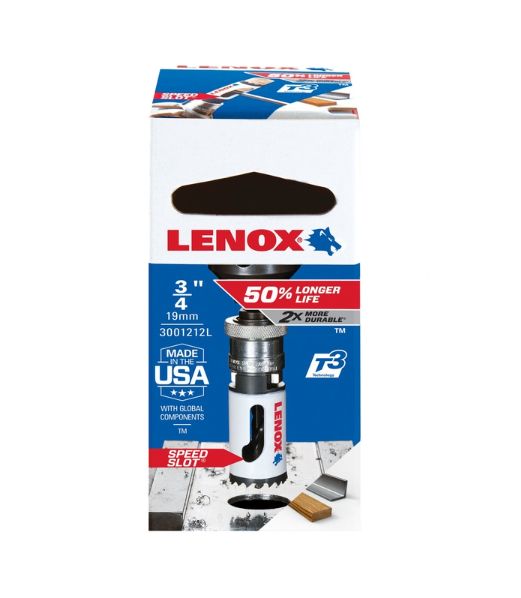 Lenox Speed Slot 3/4 in. Bi-Metal 1.5 in. L Hole Saw